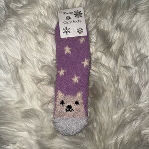 ✨✨5/$10✨✨ Kids Cozy Socks - Purple and Gray New